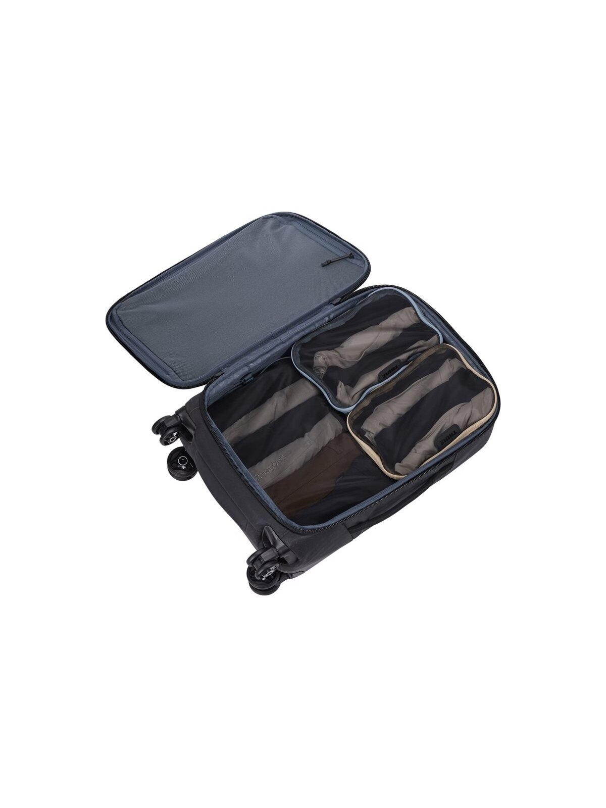 Thule | Packing Cube Set, 1x Medium, 1x Small | Packing Cube | Pond Gray 3