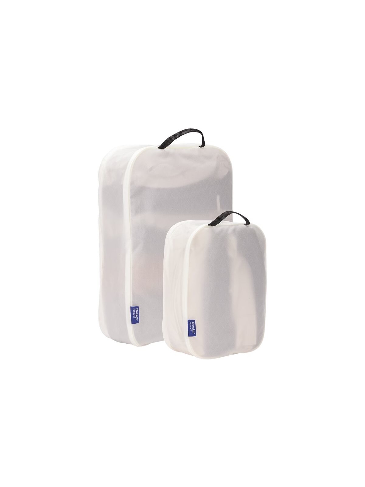 Thule | Packing Cube Set, 1x Medium, 1x Small | Packing Cube | White Thule | Packing Cube Set, 1x Medium, 1x Small | Packing Cube | White