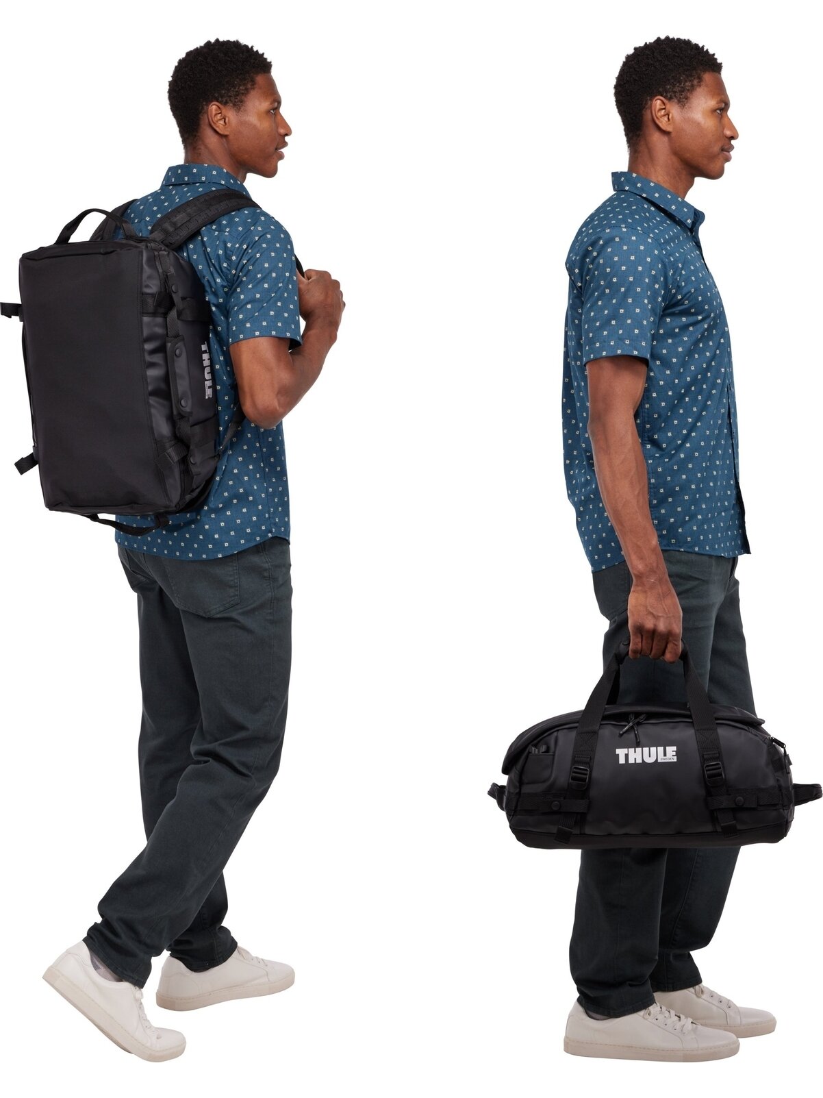 Thule | Duffel Bag, 30L | Chasm | Waterproof | Black 6