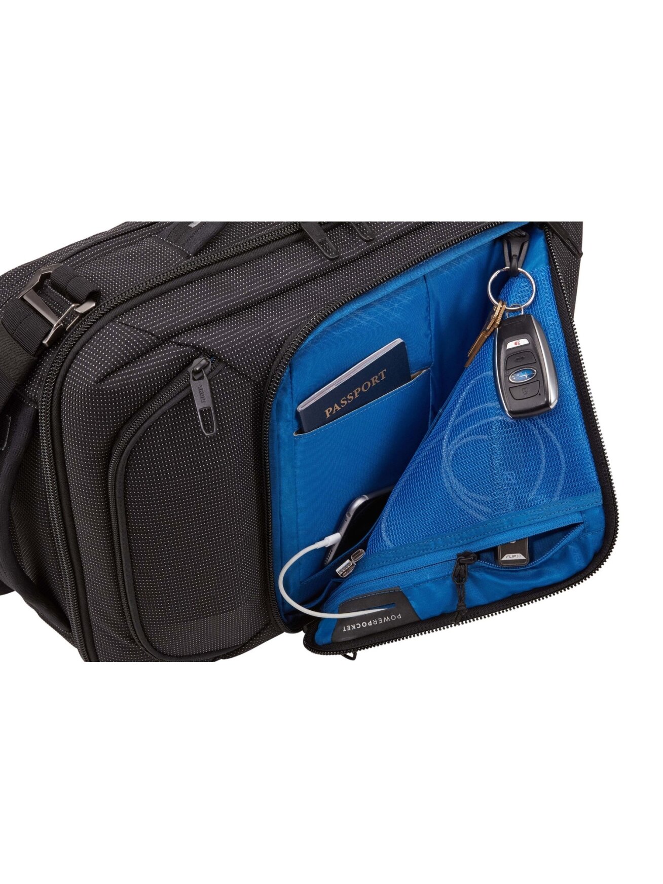 Thule | Crossover 2 | C2CB-116 | Fits up to size 15.6 " | Messenger - Briefcase/Backpack | Shoulder strap | Black 5 Thule | Crossover 2 | C2CB-116 | Fits up to size 15.6 " | Messenger - Briefcase/Backpack | Shoulder strap | Black 5
