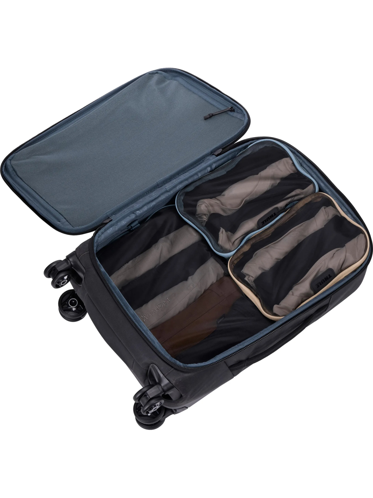 Thule | Packing Cube Set, 1x Medium, 1x Small | Packing Cube | Pond Gray 6 Thule | Packing Cube Set, 1x Medium, 1x Small | Packing Cube | Pond Gray 6