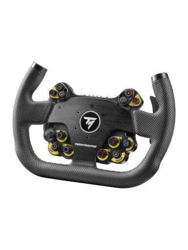 Thrustmaster EVO Racing 31U Leather | Wheel Rim with Hub for Simracing | Black Thrustmaster EVO Racing 31U Leather | Wheel Rim with Hub for Simracing | Black