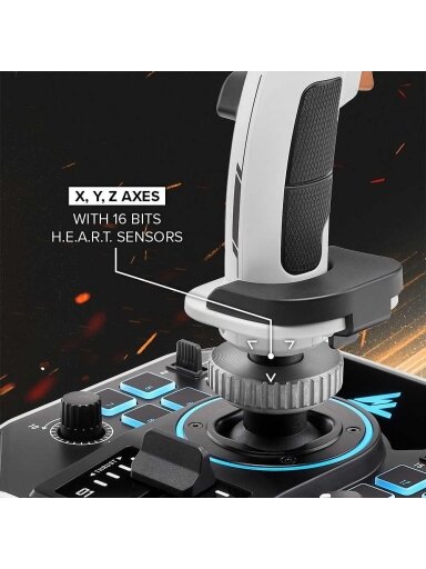 Thrustmaster SOL-R 2 Hosas WW | White/Black Thrustmaster SOL-R 2 Hosas WW | White/Black