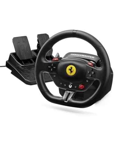 Thrustmaster T98-X Ferrari Racing Wheel, 296 GTS, WW | Black Thrustmaster T98-X Ferrari Racing Wheel, 296 GTS, WW | Black