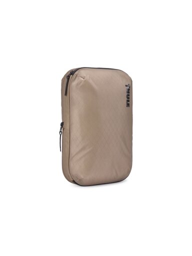 Thule | Compression Packing Cube, Medium | Packing Cube | Gentle Beige