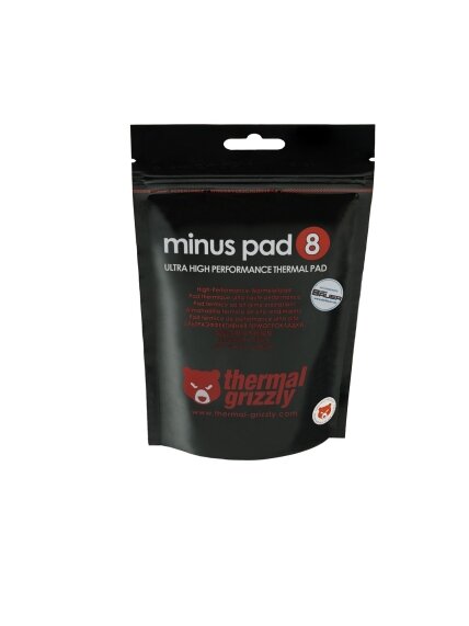 Thermal Grizzly | Minus Pad 8 (100 x 100 x 1.5 mm) | N/A 2 Thermal Grizzly | Minus Pad 8 (100 x 100 x 1.5 mm) | N/A 2
