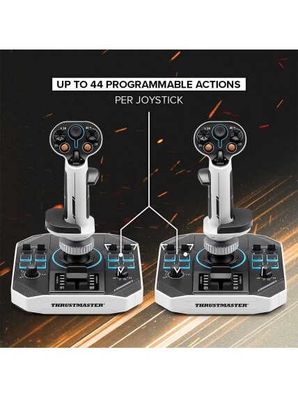 Thrustmaster SOL-R 2 Hosas WW | White/Black 3 Thrustmaster SOL-R 2 Hosas WW | White/Black 3