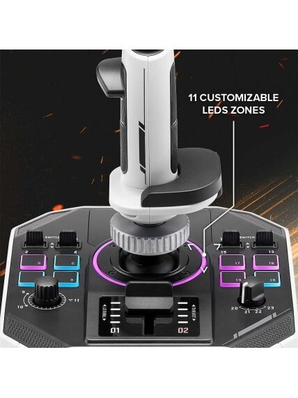 Thrustmaster SOL-R 2 Hosas WW | White/Black 6 Thrustmaster SOL-R 2 Hosas WW | White/Black 6