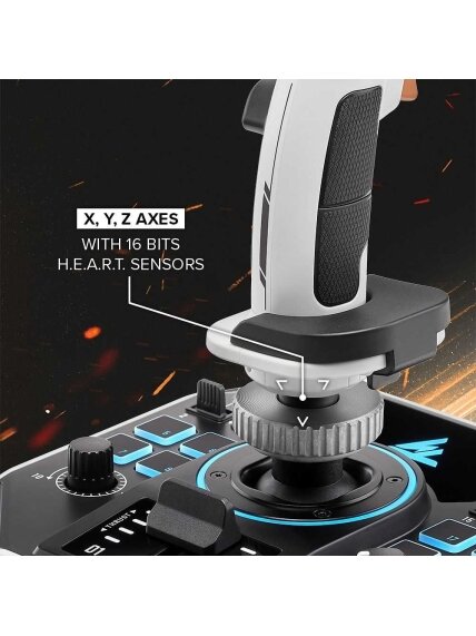 Thrustmaster SOL-R 2 Hosas WW | White/Black 1 Thrustmaster SOL-R 2 Hosas WW | White/Black 1