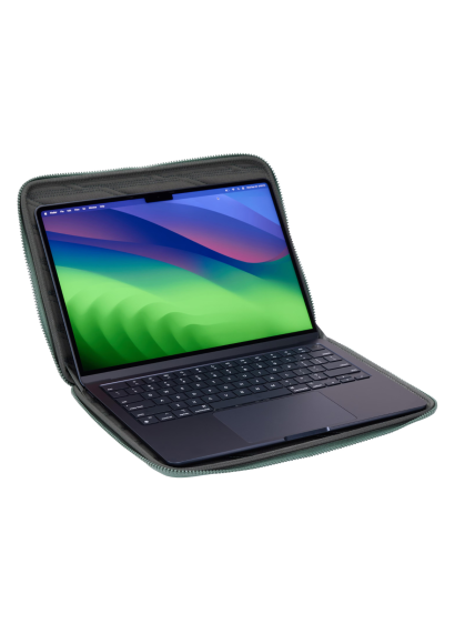 Thule | Gauntlet | Fits up to size 14 " | MacBook Sleeve | Hazy green 2