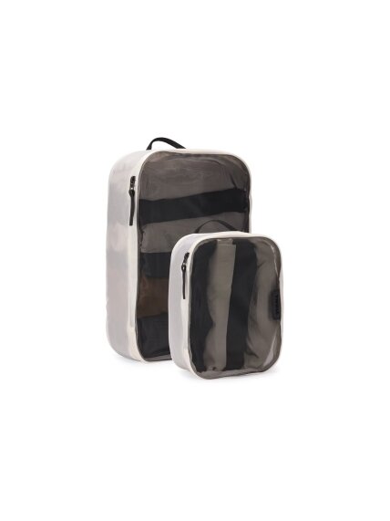 Thule | Packing Cube Set, 1x Medium, 1x Small | Packing Cube | White 1 Thule | Packing Cube Set, 1x Medium, 1x Small | Packing Cube | White 1