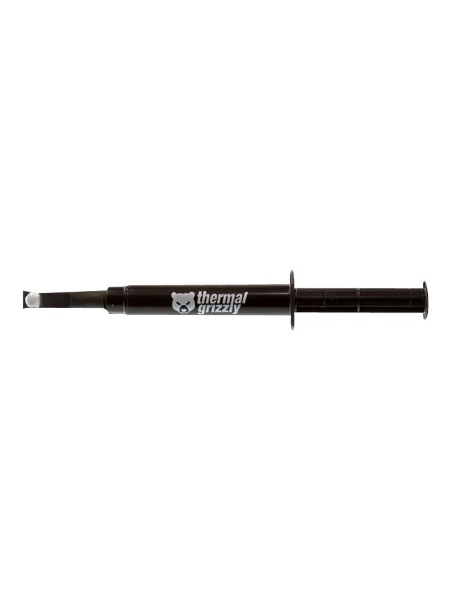 Thermal Grizzly | Thermal grease "Kryonaut" 1g | universal | Thermal Conductivity: 12,5 W/mk * Thermal Resistance: 0,0032 K/W * Electrical Conductivity: 0 pS/m * Viscosity : 130-170 Pas * Specific Weight : 3,7g/cm3 * Temperature : -200 °C / +350 °C W 1 Thermal Grizzly | Thermal grease "Kryonaut" 1g | universal | Thermal Conductivity: 12,5 W/mk * Thermal Resistance: 0,0032 K/W * Electrical Conductivity: 0 pS/m * Viscosity : 130-170 Pas * Specific Weight : 3,7g/cm3 * Temperature : -200 °C / +350 °C W 1