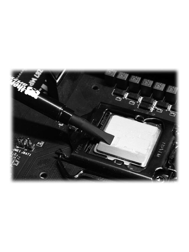 Thermal Grizzly | Thermal grease "Kryonaut" 1g | universal | Thermal Conductivity: 12,5 W/mk * Thermal Resistance: 0,0032 K/W * Electrical Conductivity: 0 pS/m * Viscosity : 130-170 Pas * Specific Weight : 3,7g/cm3 * Temperature : -200 °C / +350 °C W 2 Thermal Grizzly | Thermal grease "Kryonaut" 1g | universal | Thermal Conductivity: 12,5 W/mk * Thermal Resistance: 0,0032 K/W * Electrical Conductivity: 0 pS/m * Viscosity : 130-170 Pas * Specific Weight : 3,7g/cm3 * Temperature : -200 °C / +350 °C W 2