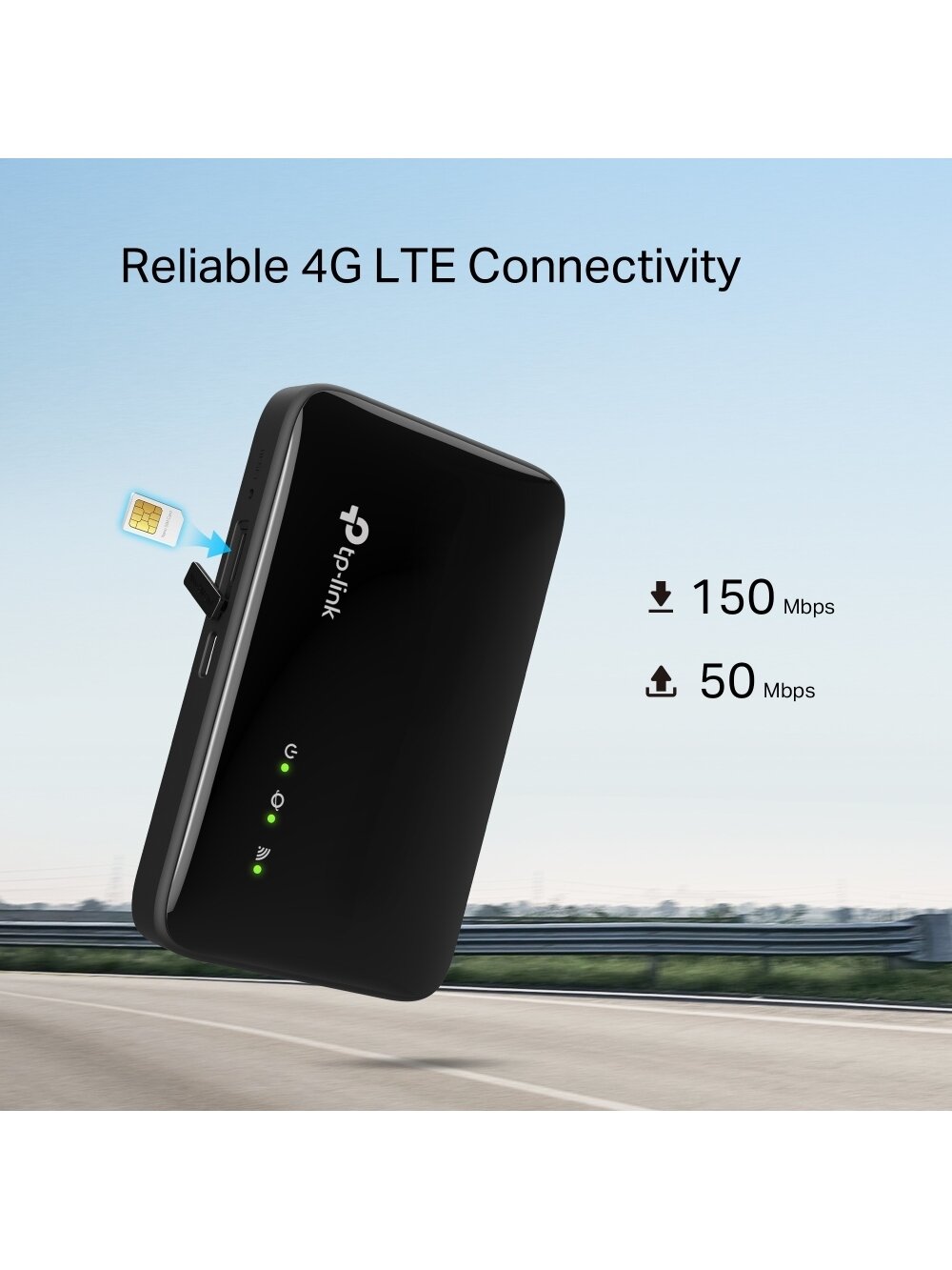 TP-LINK 4G LTE Mobile Wi-Fi | M7005 | 802.11ax | MU-MiMO No | no PoE | Antenna type Internal 5
