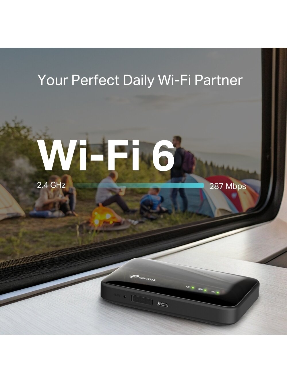 TP-LINK 4G LTE Mobile Wi-Fi | M7005 | 802.11ax | MU-MiMO No | no PoE | Antenna type Internal 6