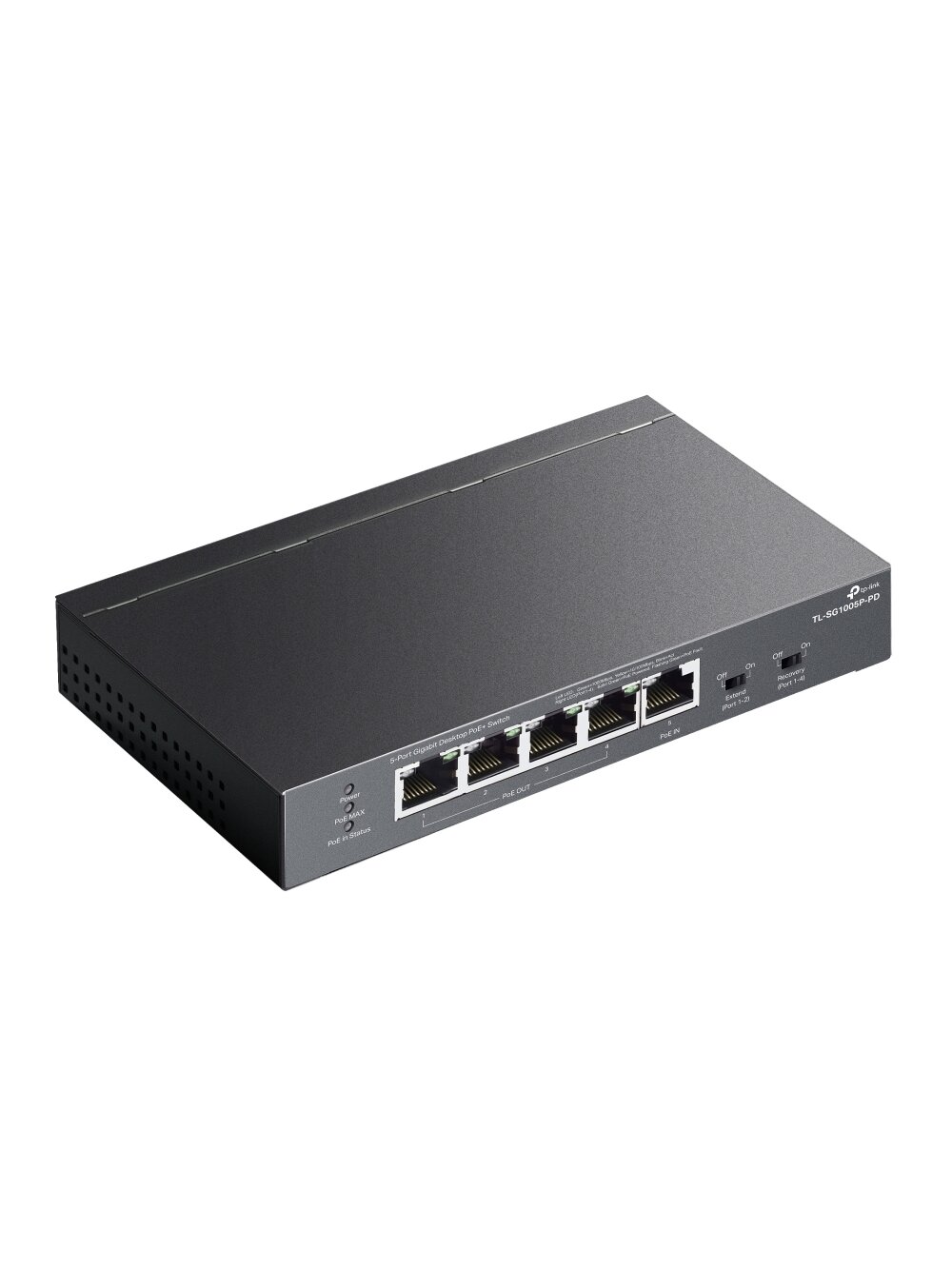 TP-LINK | 5-Port Gigabit Desktop Switch with 4-Port PoE | TL-SG1005P-PD | Unmanaged | Desktop/Wall mountable 3 TP-LINK | 5-Port Gigabit Desktop Switch with 4-Port PoE | TL-SG1005P-PD | Unmanaged | Desktop/Wall mountable 3