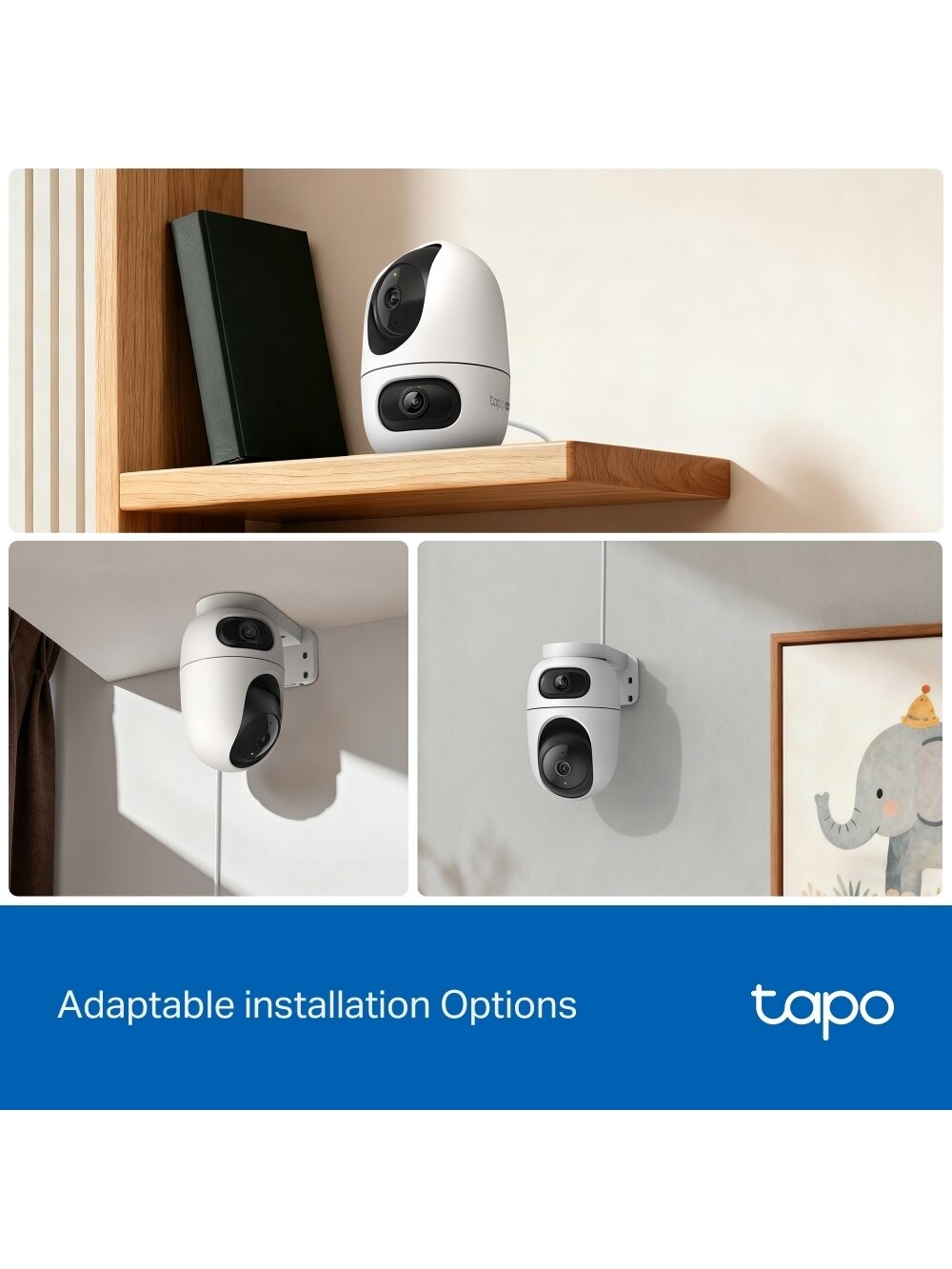 TP-LINK Tapo C245D | Dual Lens Pan/Tilt Security Camera | Dome | 3 MP | 3.1mm/F1.6 | MicroSD Card up to 512 GB 10 TP-LINK Tapo C245D | Dual Lens Pan/Tilt Security Camera | Dome | 3 MP | 3.1mm/F1.6 | MicroSD Card up to 512 GB 10