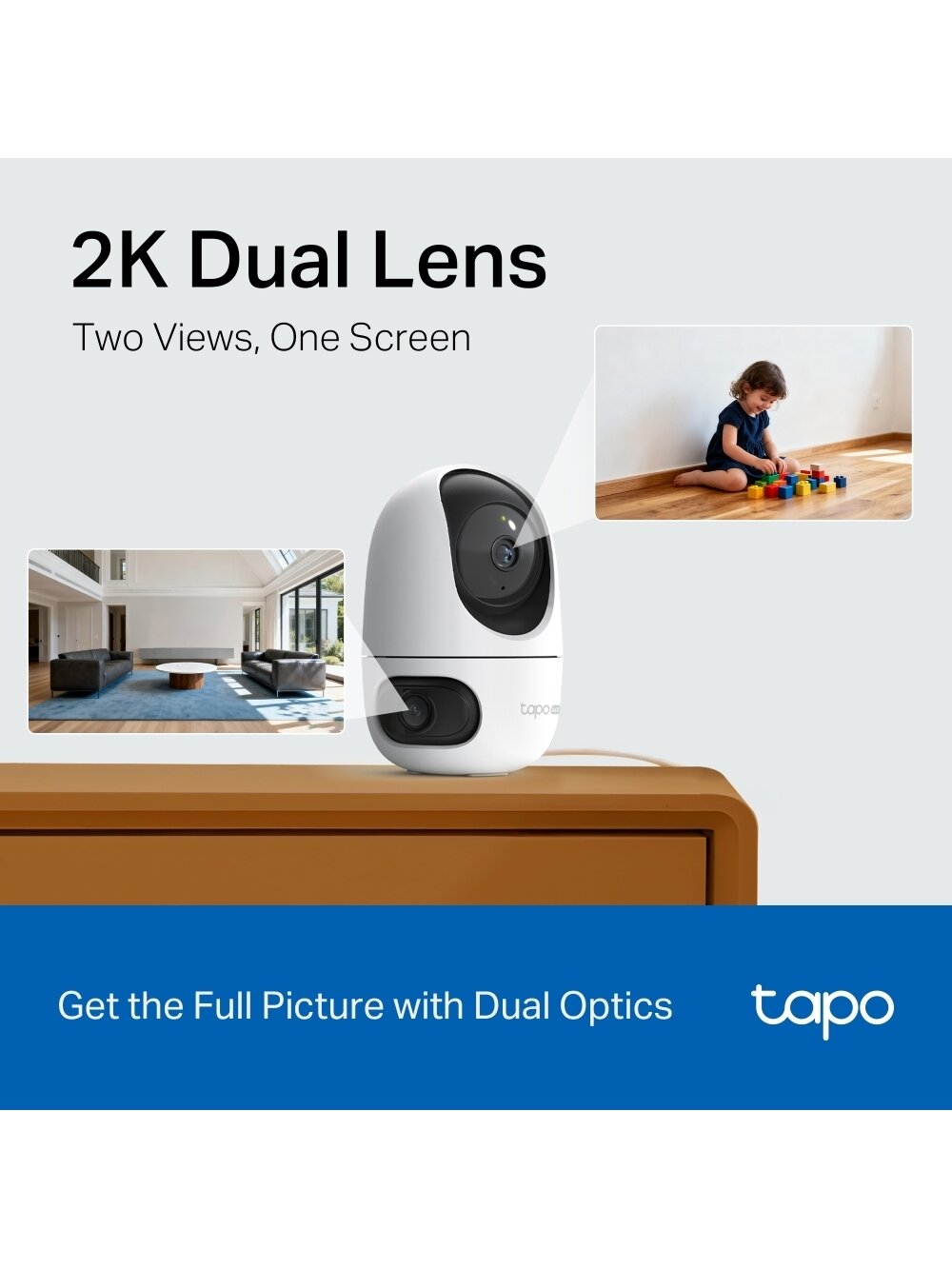 TP-LINK Tapo C245D | Dual Lens Pan/Tilt Security Camera | Dome | 3 MP | 3.1mm/F1.6 | MicroSD Card up to 512 GB 3 TP-LINK Tapo C245D | Dual Lens Pan/Tilt Security Camera | Dome | 3 MP | 3.1mm/F1.6 | MicroSD Card up to 512 GB 3