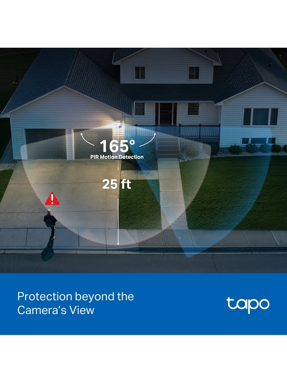 TP-LINK Tapo C710 | Pan/Tilt Security Floodlight Camera | 3 MP | F/2.0 | IP65 | H.264 | microSD up to 512 GB 4 TP-LINK Tapo C710 | Pan/Tilt Security Floodlight Camera | 3 MP | F/2.0 | IP65 | H.264 | microSD up to 512 GB 4