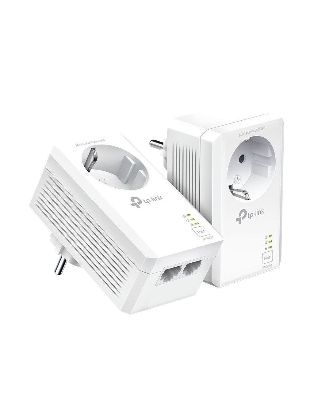 TP-LINK | AV1000 2-Port Gigabit Passthrough Powerline Starter Kit | TL-PA7027P KIT | 10/100/1000 Mbit/s | Ethernet LAN (RJ-45) ports 2 | No Wi-Fi | Extra socket 1 TP-LINK | AV1000 2-Port Gigabit Passthrough Powerline Starter Kit | TL-PA7027P KIT | 10/100/1000 Mbit/s | Ethernet LAN (RJ-45) ports 2 | No Wi-Fi | Extra socket 1