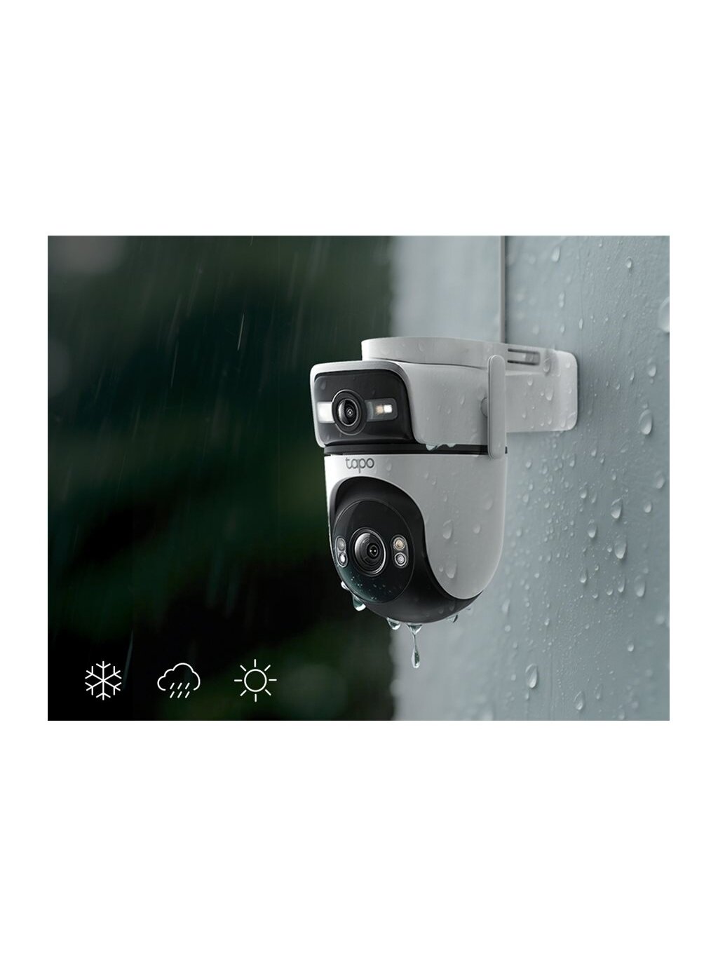 TP-LINK | Dual Lens Security Wi-Fi Camera | Tapo C545D | Dome | 3 MP | 6mm | IP66 | H.264 | MicroSD, up to 512 GB 5 TP-LINK | Dual Lens Security Wi-Fi Camera | Tapo C545D | Dome | 3 MP | 6mm | IP66 | H.264 | MicroSD, up to 512 GB 5