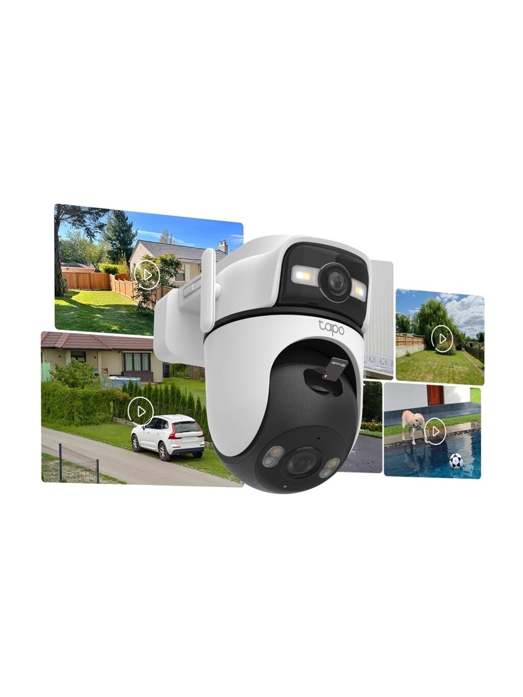 TP-LINK | Dual Lens Security Wi-Fi Camera | Tapo C545D | Dome | 3 MP | 6mm | IP66 | H.264 | MicroSD, up to 512 GB 7 TP-LINK | Dual Lens Security Wi-Fi Camera | Tapo C545D | Dome | 3 MP | 6mm | IP66 | H.264 | MicroSD, up to 512 GB 7