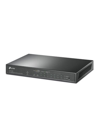 TP-LINK | 10-Port Gigabit Easy Smart Switch with 8-Port PoE+ | TL-SG1210MPE | Web managed | Desktop | Power supply type External | 60 month(s)