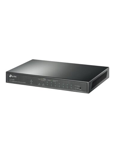 TP-LINK | 10-Port Gigabit Easy Smart Switch with 8-Port PoE+ | TL-SG1210MPE | Web managed | Desktop | Power supply type External | 60 month(s)