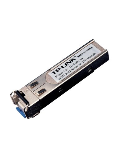 TP-LINK | 1000 Base-BX WDM Bi-Directional SFP Module | TL-SM321A-2 | 9/125 μm SMF (Single-Mode Fiber) | 9/125 μm SMF (Single-Mode Fiber)