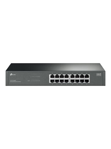 TP-LINK 16-Port Gigabit Switch | LS1016G | Unmanaged | Desktop/Rack-mountable TP-LINK 16-Port Gigabit Switch | LS1016G | Unmanaged | Desktop/Rack-mountable