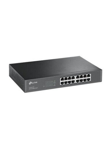 TP-LINK | 16-Port Gigabit Switch | TL-SG1016D | Unmanaged | Desktop/Rackmountable TP-LINK | 16-Port Gigabit Switch | TL-SG1016D | Unmanaged | Desktop/Rackmountable