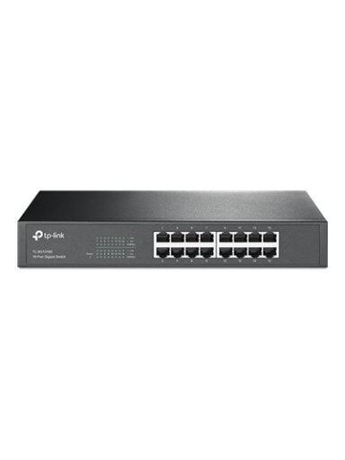 TP-LINK | 16-Port Gigabit Switch | TL-SG1016D | Unmanaged | Desktop/Rackmountable TP-LINK | 16-Port Gigabit Switch | TL-SG1016D | Unmanaged | Desktop/Rackmountable