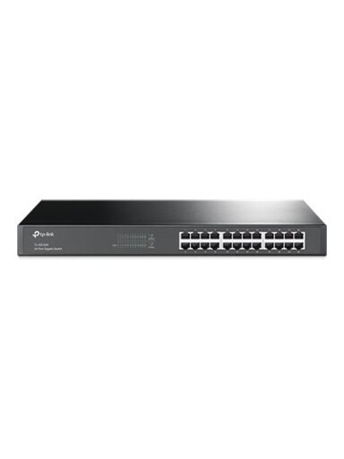 TP-LINK | 24-Port Gigabit Rackmount Switch | TL-SG1024 | Unmanaged | Rackmountable TP-LINK | 24-Port Gigabit Rackmount Switch | TL-SG1024 | Unmanaged | Rackmountable