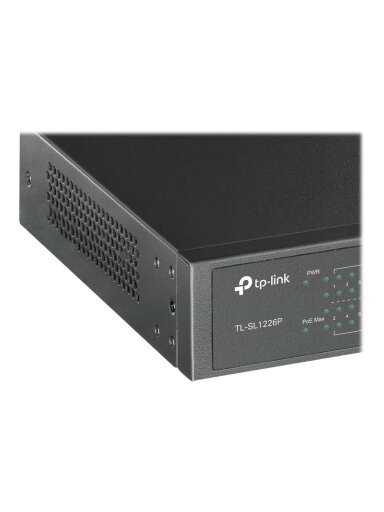 TP-LINK | 24-Port Gigabit Switch | TL-SL1226P | Unmanaged | Rackmountable TP-LINK | 24-Port Gigabit Switch | TL-SL1226P | Unmanaged | Rackmountable