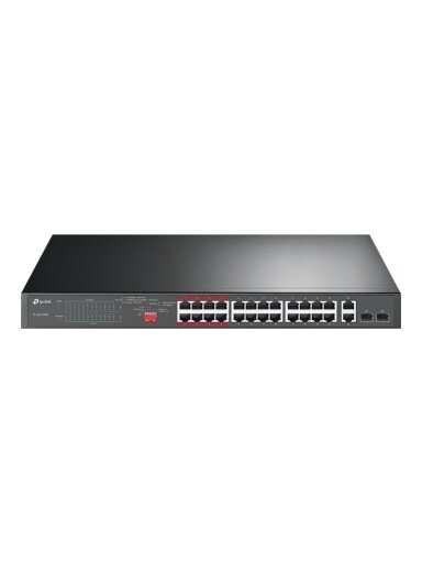 TP-LINK | 24-Port Gigabit Switch | TL-SL1226P | Unmanaged | Rackmountable TP-LINK | 24-Port Gigabit Switch | TL-SL1226P | Unmanaged | Rackmountable