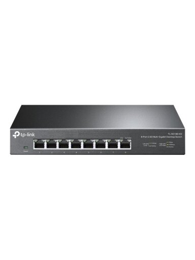 TP-LINK | 8-Port 2.5G Desktop Switch | TL-SG108-M2 | Unmanaged | Desktop | Power supply type External TP-LINK | 8-Port 2.5G Desktop Switch | TL-SG108-M2 | Unmanaged | Desktop | Power supply type External