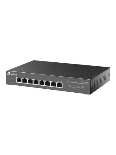 TP-LINK | 8-Port 2.5G Desktop Switch | TL-SG108-M2 | Unmanaged | Desktop | Power supply type External TP-LINK | 8-Port 2.5G Desktop Switch | TL-SG108-M2 | Unmanaged | Desktop | Power supply type External