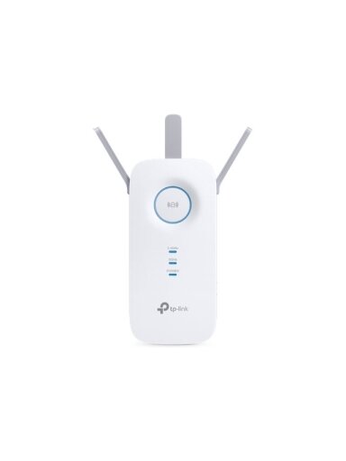 TP-LINK | AC1900 Wi-Fi Range Extender | RE550 | 802.11ac | 2GHz/5GHz | 600+1300 Mbit/s | 10/100/1000 Mbit/s | Ethernet LAN (RJ-45) ports 1 | MU-MiMO No | no PoE | Antenna type 3xExternal | No TP-LINK | AC1900 Wi-Fi Range Extender | RE550 | 802.11ac | 2GHz/5GHz | 600+1300 Mbit/s | 10/100/1000 Mbit/s | Ethernet LAN (RJ-45) ports 1 | MU-MiMO No | no PoE | Antenna type 3xExternal | No
