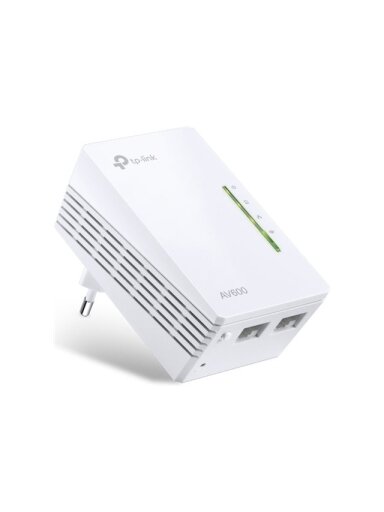 TP-LINK | AV600 Wi-Fi Powerline Extender | TL-WPA4220 | 10/100 Mbit/s | Ethernet LAN (RJ-45) ports 2 | 802.11n | Wi-Fi data rate (max) 300 Mbit/s | Data transfer rate (max) 600 Mbit/s