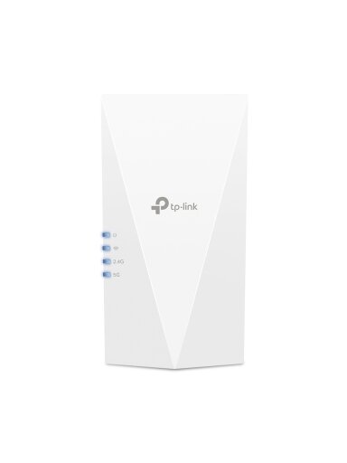 TP-LINK | AX1800 Wi-Fi 6 Range Extender | RE600X | 802.11ax | 2.4GHz/5GHz | Ethernet LAN (RJ-45) ports 1 | MU-MiMO Yes | no PoE | Antenna type 2xInternal TP-LINK | AX1800 Wi-Fi 6 Range Extender | RE600X | 802.11ax | 2.4GHz/5GHz | Ethernet LAN (RJ-45) ports 1 | MU-MiMO Yes | no PoE | Antenna type 2xInternal