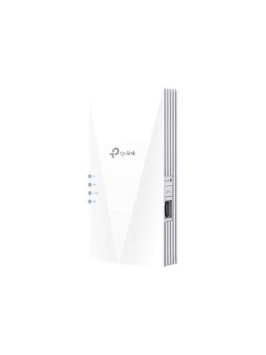 TP-LINK | AX1800 Wi-Fi 6 Range Extender | RE600X | 802.11ax | 2.4GHz/5GHz | Ethernet LAN (RJ-45) ports 1 | MU-MiMO Yes | no PoE | Antenna type 2xInternal TP-LINK | AX1800 Wi-Fi 6 Range Extender | RE600X | 802.11ax | 2.4GHz/5GHz | Ethernet LAN (RJ-45) ports 1 | MU-MiMO Yes | no PoE | Antenna type 2xInternal