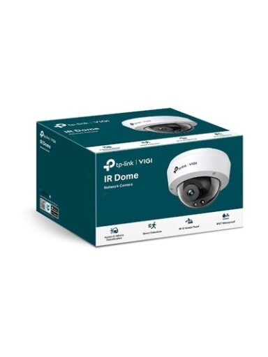 TP-LINK | Full-Color Dome Network Camera | VIGI C240 | Dome | 4 MP | 4mm | IP67, IK10 | H.265+/H.265/H.264+/H.264 | MicroSD, max. 256 GB TP-LINK | Full-Color Dome Network Camera | VIGI C240 | Dome | 4 MP | 4mm | IP67, IK10 | H.265+/H.265/H.264+/H.264 | MicroSD, max. 256 GB