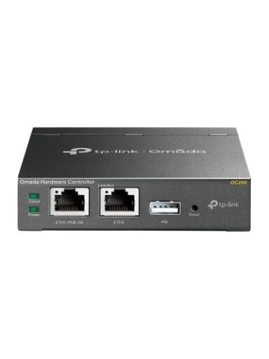 TP-LINK | Omada Hardware Controller | OC200 | 10/100 Mbit/s | Ethernet LAN (RJ-45) ports 2 | MU-MiMO No | PoE in | 1 × USB 2.0, 1 × Micro USB