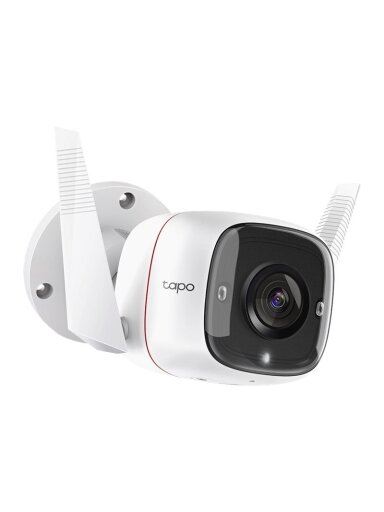 TP-LINK | Outdoor Security Wi-Fi Camera | TC65 | Bullet | 3 MP | 3.89 mm/F2.2 | H.264 | Micro SD, Max. 128GB