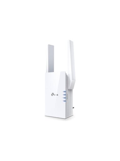 TP-LINK | Range Extender | RE605X | 802.11ax | Mesh Support No | 574+1201 Mbit/s | 10/100/1000 Mbit/s | Ethernet LAN (RJ-45) ports 1 | No mobile broadband | MU-MiMO No | Antenna type 2xExternal