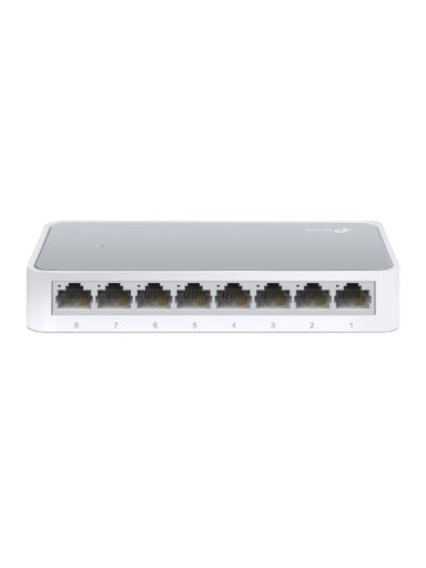 TP-LINK | Switch | TL-SF1008D | Unmanaged | Desktop | 10/100 Mbps (RJ-45) ports quantity 8 | Power supply type External | 36 month(s) TP-LINK | Switch | TL-SF1008D | Unmanaged | Desktop | 10/100 Mbps (RJ-45) ports quantity 8 | Power supply type External | 36 month(s)