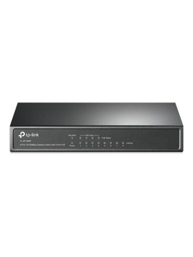TP-LINK | Switch | TL-SF1008P | Unmanaged | Desktop | 10/100 Mbps (RJ-45) ports quantity 8 | Power over Ethernet (PoE) ports quantity 4 | Power supply type External | 36 month(s) TP-LINK | Switch | TL-SF1008P | Unmanaged | Desktop | 10/100 Mbps (RJ-45) ports quantity 8 | Power over Ethernet (PoE) ports quantity 4 | Power supply type External | 36 month(s)