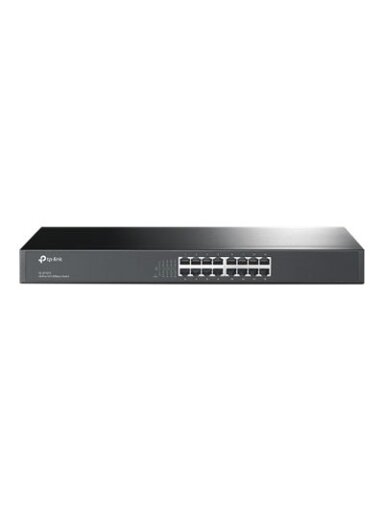 TP-LINK | Switch | TL-SF1016 | Unmanaged | Rackmountable | 10/100 Mbps (RJ-45) ports quantity 16 | Power supply type External