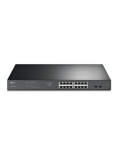 TP-LINK | Switch | TL-SG1218MPE | Web Managed | Rackmountable | Gigabit Ethernet (copper) ports quantity 16 | SFP ports quantity 2 | PoE+ ports quantity 16 | 36 month(s) TP-LINK | Switch | TL-SG1218MPE | Web Managed | Rackmountable | Gigabit Ethernet (copper) ports quantity 16 | SFP ports quantity 2 | PoE+ ports quantity 16 | 36 month(s)