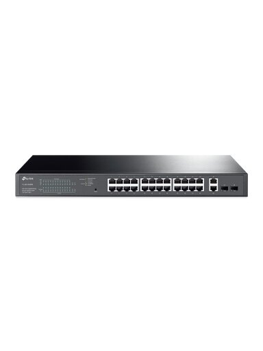 TP-LINK | Switch | TL-SG1428PE | Web managed | Rackmountable | SFP ports quantity 2 | PoE+ ports quantity 24 | Power supply type 100-240VAC, 50-60Hz voltage TP-LINK | Switch | TL-SG1428PE | Web managed | Rackmountable | SFP ports quantity 2 | PoE+ ports quantity 24 | Power supply type 100-240VAC, 50-60Hz voltage